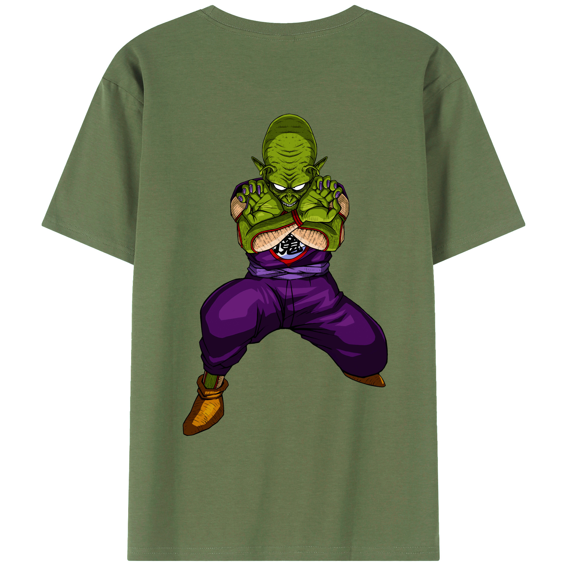 （画像用） ドラゴンボール DRAGON BALL 綿100％ メンズ半袖Tシャツ（バックプリント） 通気性